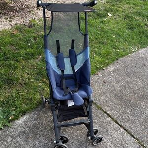 Pocket Air All Terrain Blue Stroller